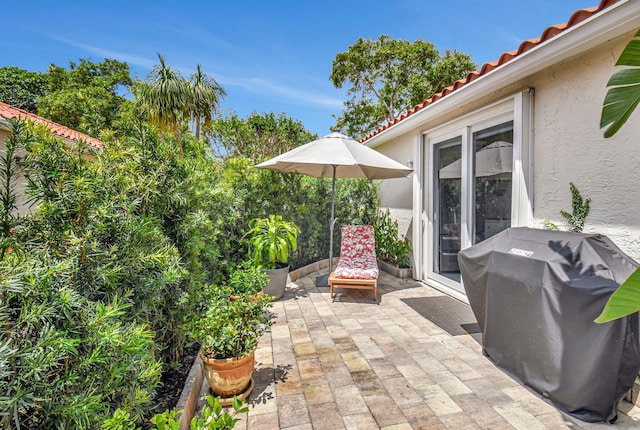 17352 Antigua Point Way, Boca Raton, FL 33487 - view of patio / terrace with grilling area