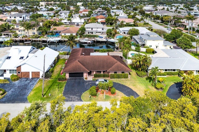 3163 NE 8th Ave, Boca Raton, FL 33431 - aerial view of residential area featuring a large body of water