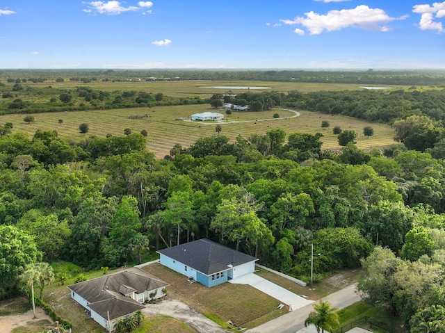 899 Gladiola Ave, Sebastian, FL 32958 - drone / aerial view with a rural view