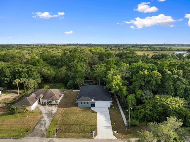 899 Gladiola Ave, Sebastian, FL 32958 - birds eye view of property featuring a view of trees