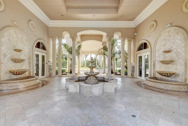 view of building lobby