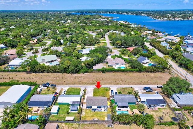 5810 Tucker Rd, Jupiter, FL 33458 - view of property location with a large body of water and nearby suburban area
