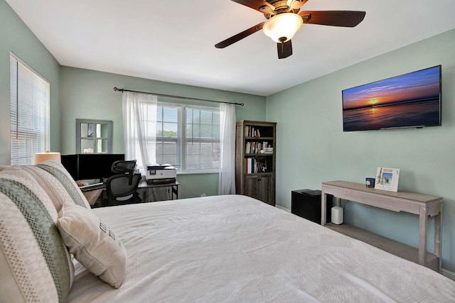 5810 Tucker Rd, Jupiter, FL 33458 - bedroom with ceiling fan