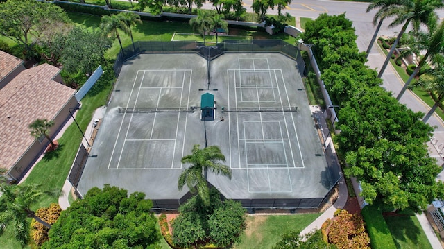 aerial view