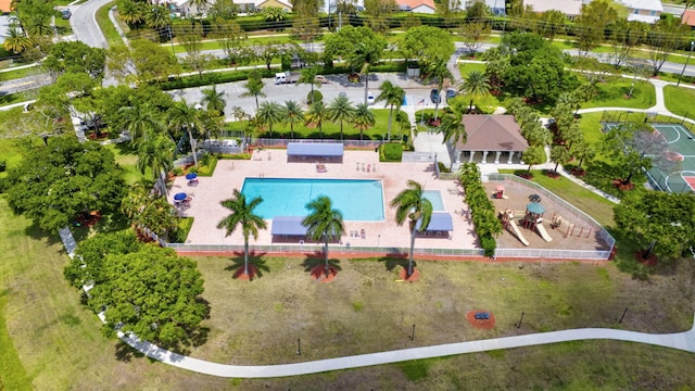 bird's eye view
