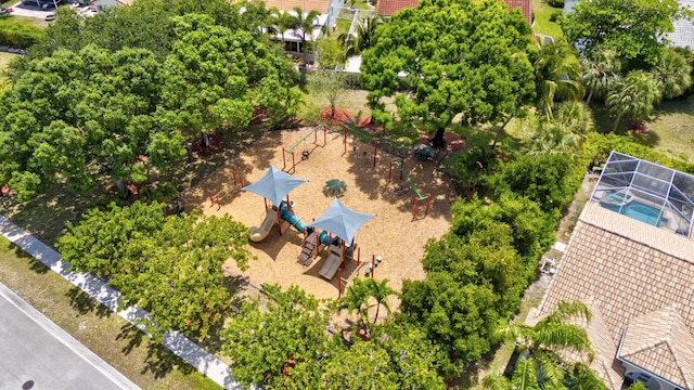 drone / aerial view
