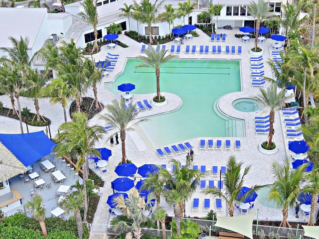 bird's eye view