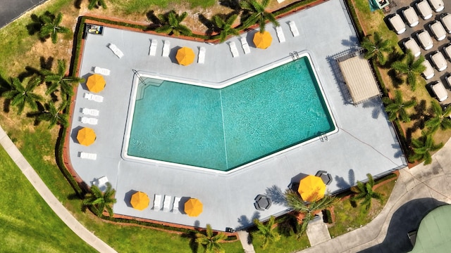 drone / aerial view