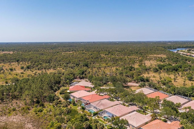 3352 SE Cascadia Way, Hobe Sound, FL 33455 - bird's eye view with a wooded view