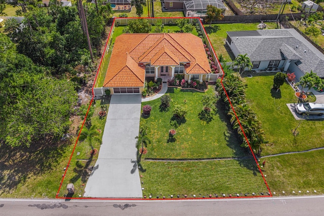 bird's eye view