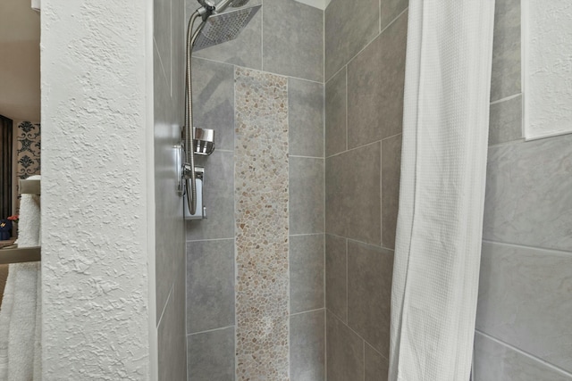 951 Selkirk St, West Palm Beach, FL 33405 - interior details featuring tiled shower