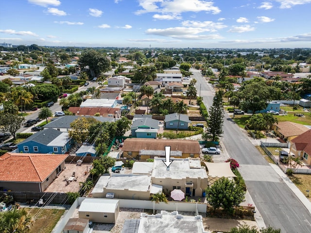 951 Selkirk St, West Palm Beach, FL 33405 - birds eye view of property with a residential view