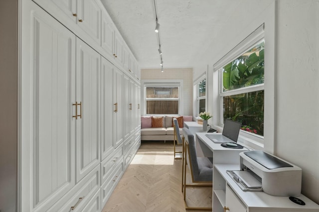 951 Selkirk St, West Palm Beach, FL 33405 - sunroom with rail lighting