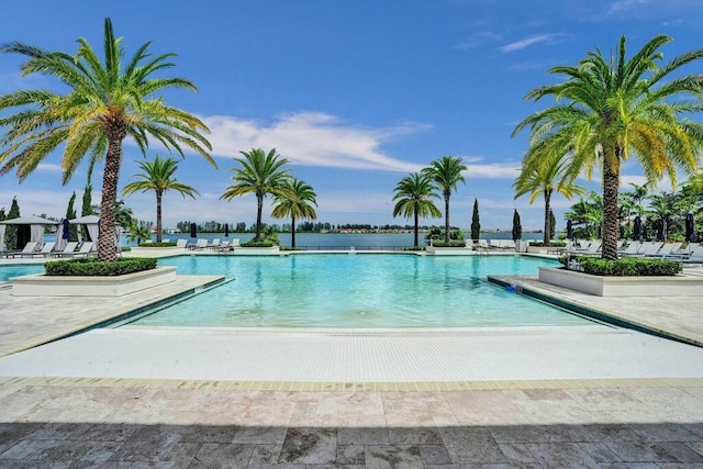 12170 N Baypoint Cir, Parkland, FL 33076 - pool featuring a patio area
