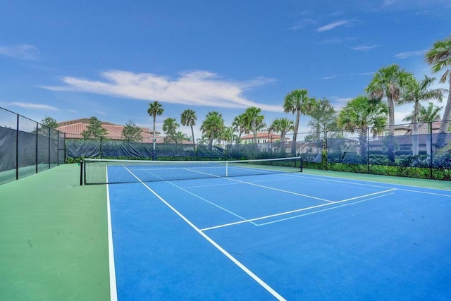 12170 N Baypoint Cir, Parkland, FL 33076 - view of tennis court featuring community basketball court and fence