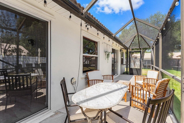 3803 S Lancewood Pl, Delray Beach, FL 33445 - view of sunroom