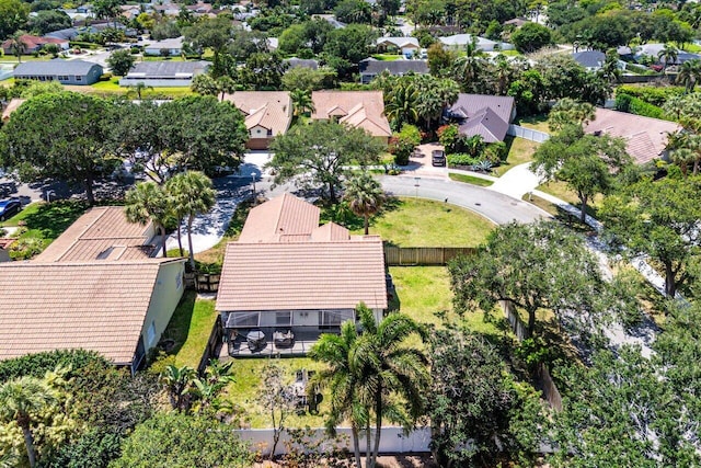 3803 S Lancewood Pl, Delray Beach, FL 33445 - drone / aerial view with a residential view