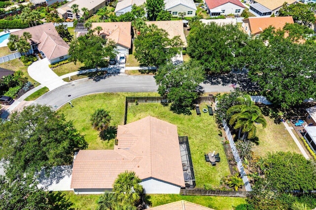 3803 S Lancewood Pl, Delray Beach, FL 33445 - bird's eye view with a residential view