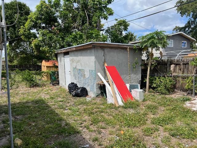 1164 NW 45th Ave, Lauderhill, FL 33313 - view of shed with fence