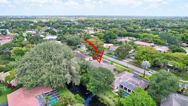 621 NW 71st Ave, Plantation, FL 33317 - aerial view of residential area featuring a nearby body of water