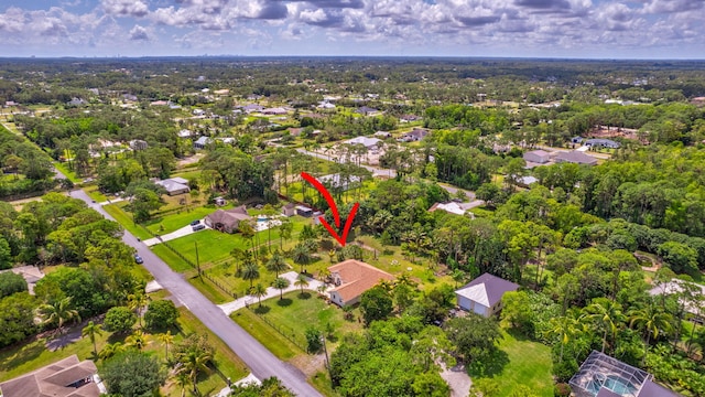 12820 87th St N, West Palm Beach, FL 33412 - aerial view of property's location with nearby suburban area