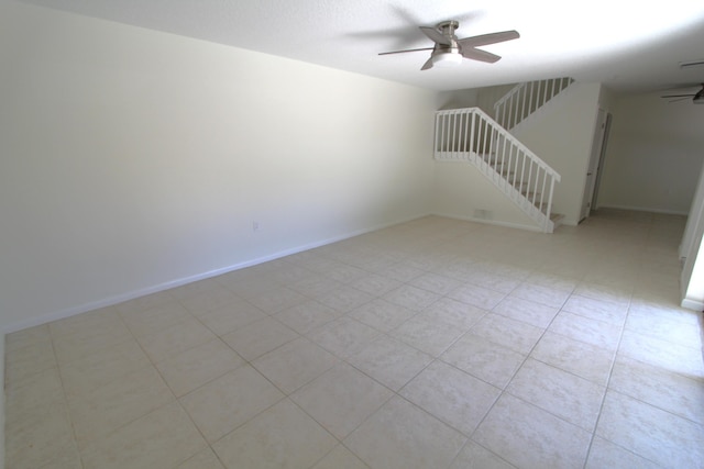 404 Live Oak Ln, Boynton Beach, FL 33436 - spare room with a ceiling fan