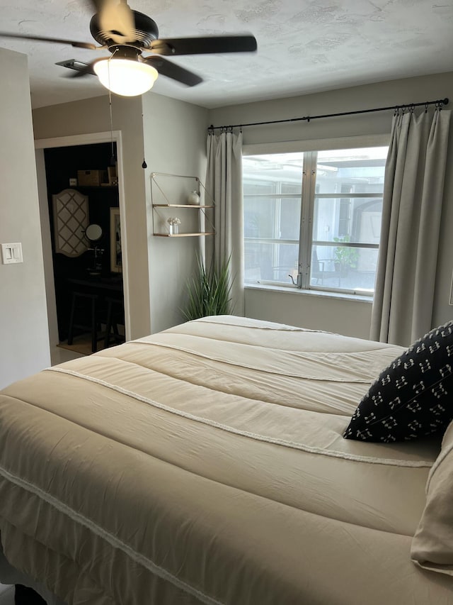 95 E E Ct, Royal Palm Beach, FL 33411 - bedroom with a ceiling fan