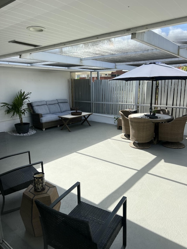 95 E E Ct, Royal Palm Beach, FL 33411 - view of patio with a gazebo
