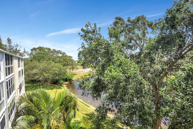 432 Grantham Unit B, Deerfield Beach, FL 33442 - view of yard featuring a water view