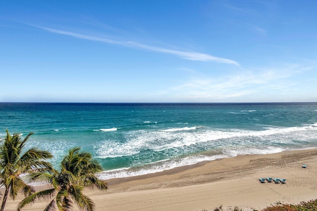3101 S Ocean Blvd Unit 220, Highland Beach, FL 33487 - water view with nearby beach