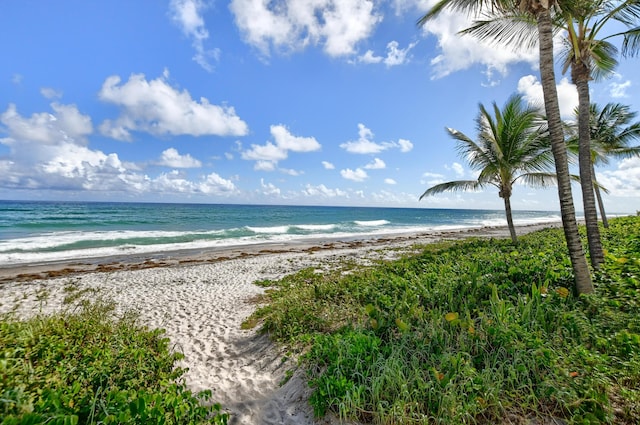 3101 S Ocean Blvd Unit 220, Highland Beach, FL 33487 - water view with local beach