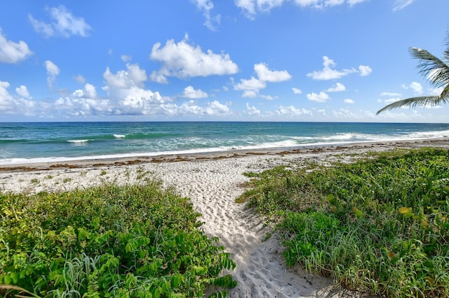 3101 S Ocean Blvd Unit 220, Highland Beach, FL 33487 - water view with local beach
