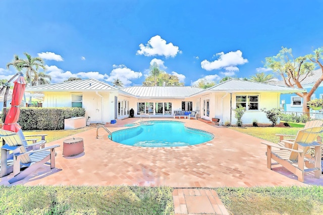 940 Turner Quay, Jupiter, FL 33458 - pool featuring a patio area and french doors