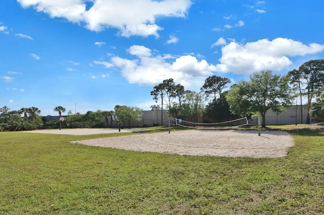 6089 Adams St, Jupiter, FL 33458 - view of home's community featuring a yard and volleyball court