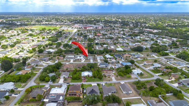 551 SW Lairo Ave, Port Saint Lucie, FL 34953 - aerial view with a residential view