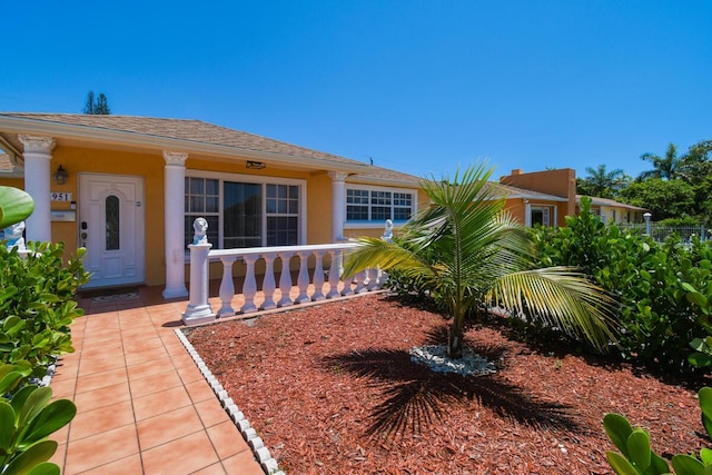 951 Green St, West Palm Beach, FL 33405 - view of front of house with stucco siding