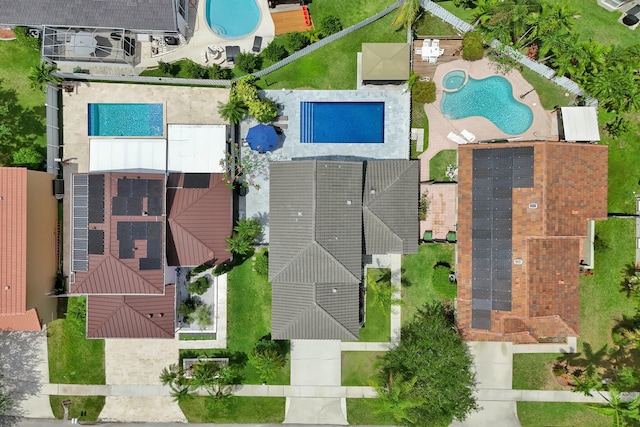 drone / aerial view