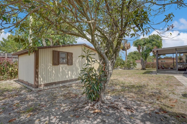1695 Roy Dr, West Palm Beach, FL 33415 - view of outdoor structure with an outdoor structure and fence