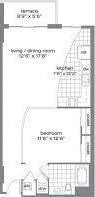 300 S Australian Ave Unit 409, West Palm Beach, FL 33401 - floor plan