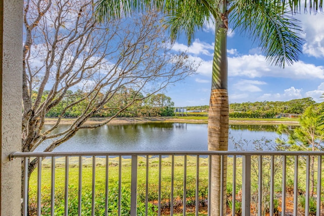 property view of water