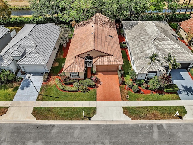 aerial view