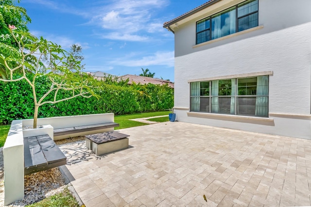 view of patio