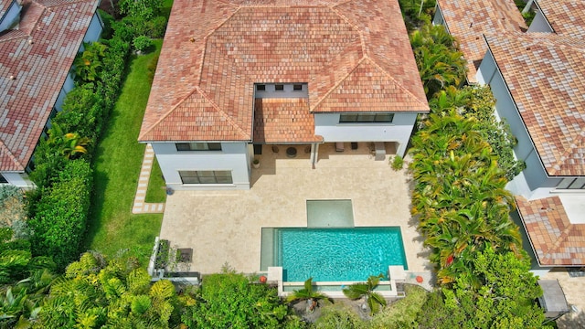 drone / aerial view