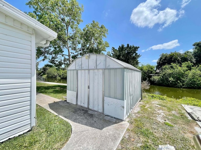 3020 SE 38th Ave, Okeechobee, FL 34974 - view of shed with a water view