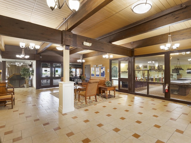 view of building lobby