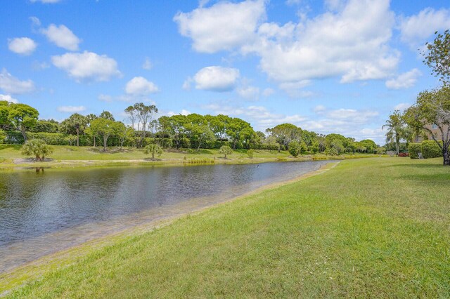 5874 Crystal Shores Dr Unit 308, Boynton Beach, FL 33437 - water view featuring a tree filled landscape