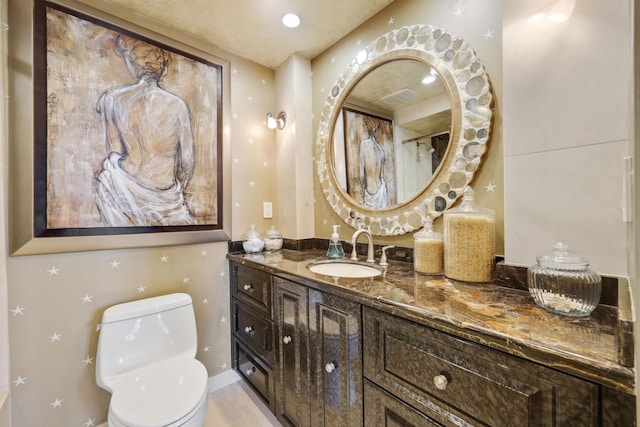 300 SE 5th Ave Unit 2050, Boca Raton, FL 33432 - bathroom featuring toilet and vanity