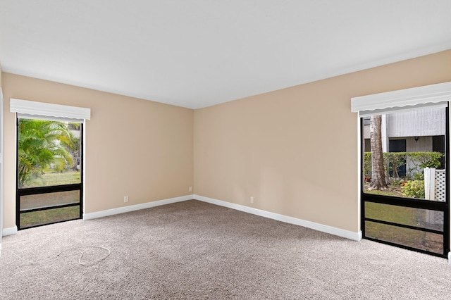 6534 Spring Bottom Way Unit 123, Boca Raton, FL 33433 - unfurnished room with baseboards and carpet flooring
