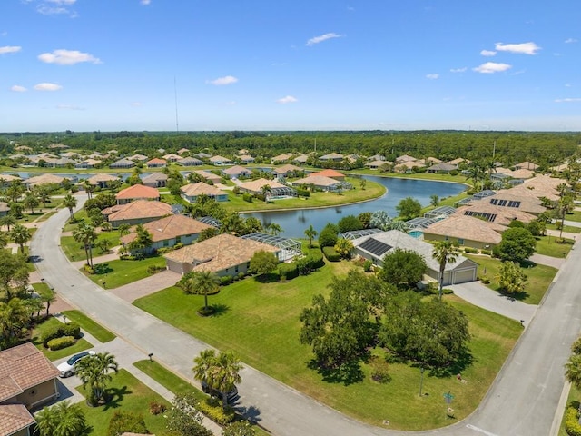 6000 Venetto Way, Vero Beach, FL 32967 - birds eye view of property with a residential view and a water view