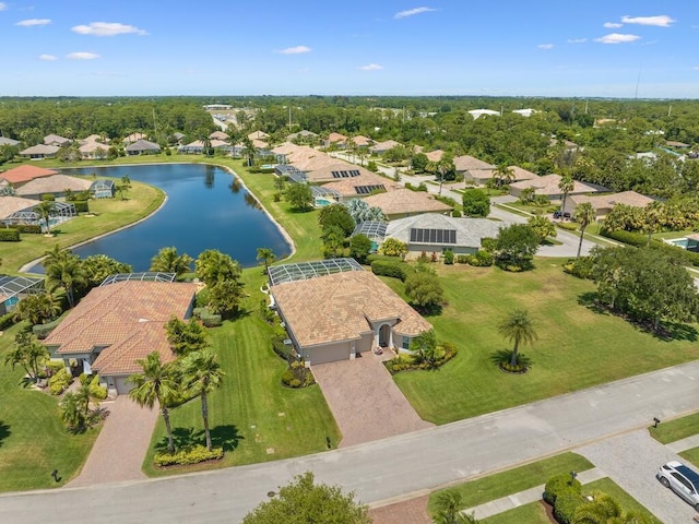 6000 Venetto Way, Vero Beach, FL 32967 - drone / aerial view featuring a water view and a residential view